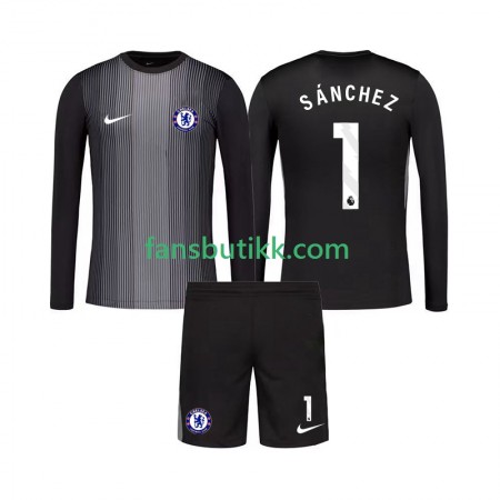 Fotballdrakt Chelsea Robert Sanchez 1 Keeper Barn Hjemmetrøye 2025-2026 Langermet
